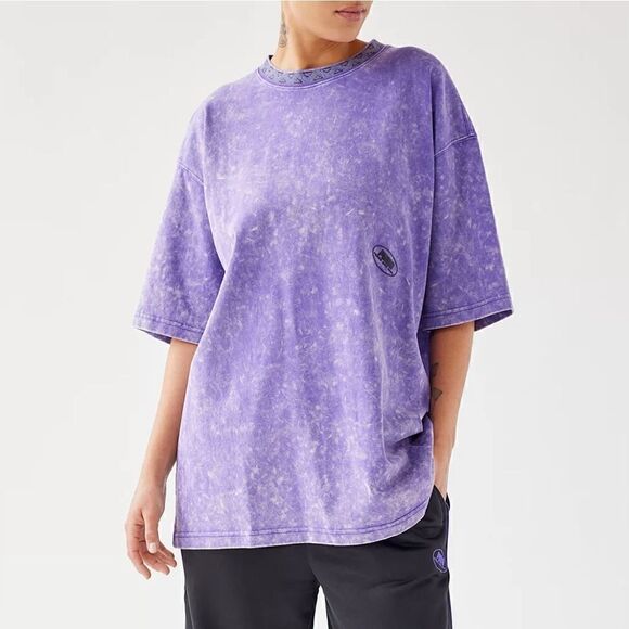 Urban Outfitters Puma X P.A.M AOP Printed Purple Tee Size Extra Small NWT - Picture 2 of 8